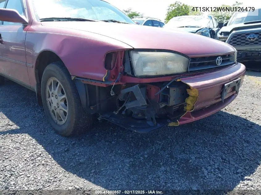 1992 Toyota Camry Le VIN: 4T1SK12W6NU126479 Lot: 41580857