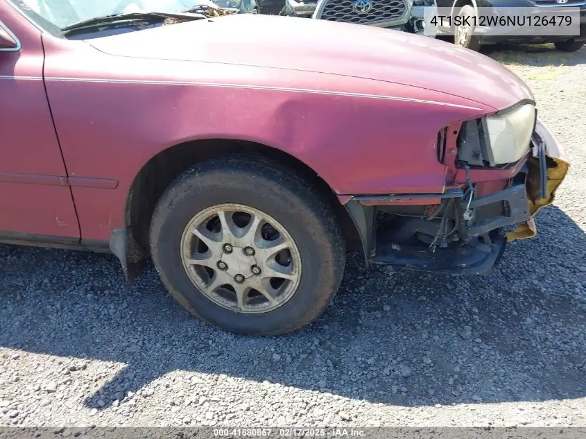 1992 Toyota Camry Le VIN: 4T1SK12W6NU126479 Lot: 41580857