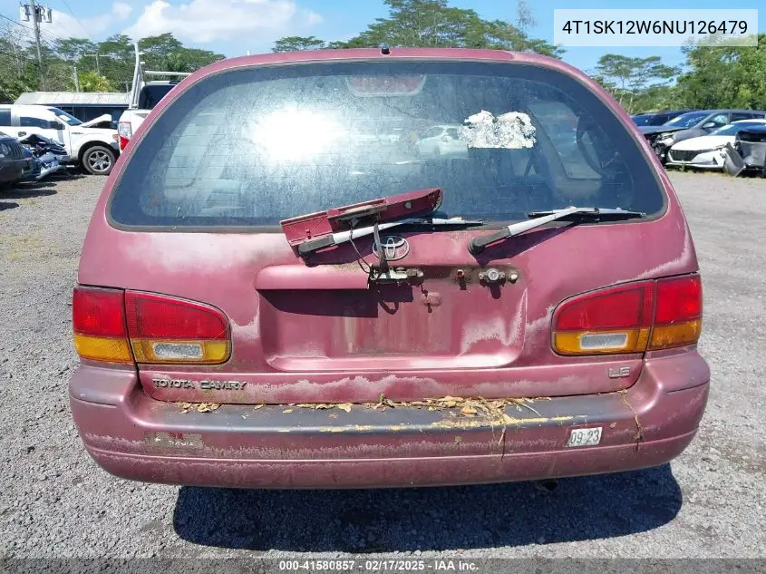 1992 Toyota Camry Le VIN: 4T1SK12W6NU126479 Lot: 41580857