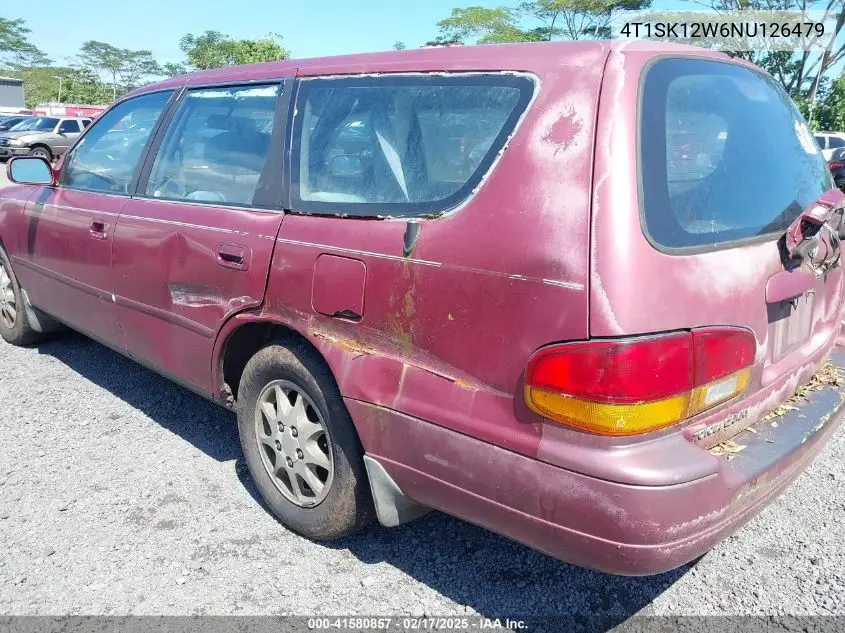 1992 Toyota Camry Le VIN: 4T1SK12W6NU126479 Lot: 41580857