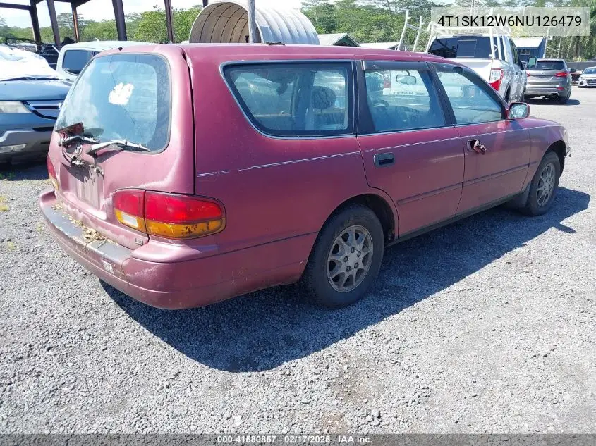 1992 Toyota Camry Le VIN: 4T1SK12W6NU126479 Lot: 41580857