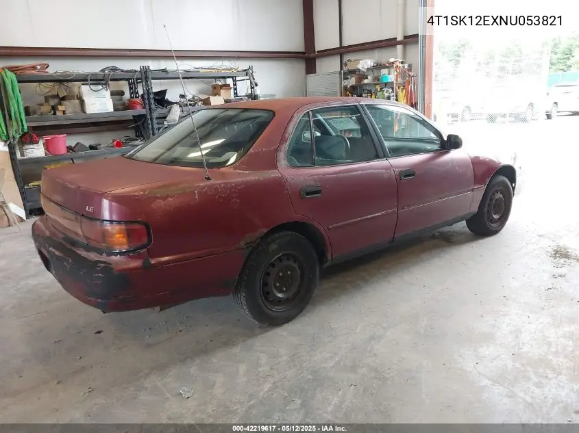 1992 Toyota Camry Le VIN: 4T1SK12EXNU053821 Lot: 42219617