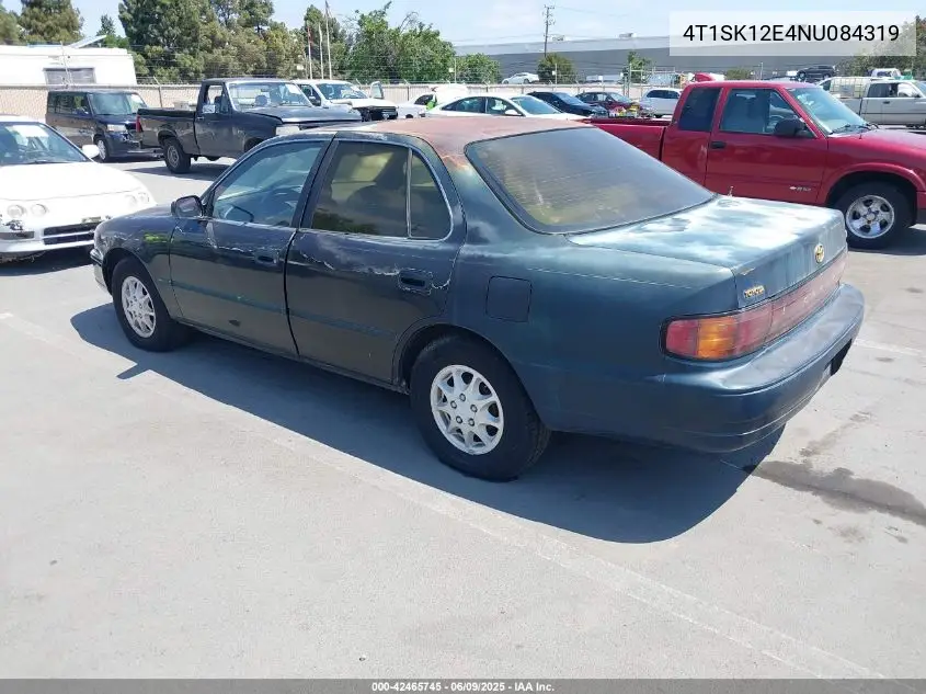 1992 Toyota Camry Le VIN: 4T1SK12E4NU084319 Lot: 42465745