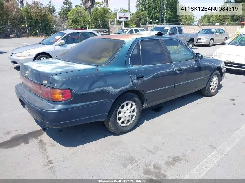 1992 Toyota Camry Le VIN: 4T1SK12E4NU084319 Lot: 42465745