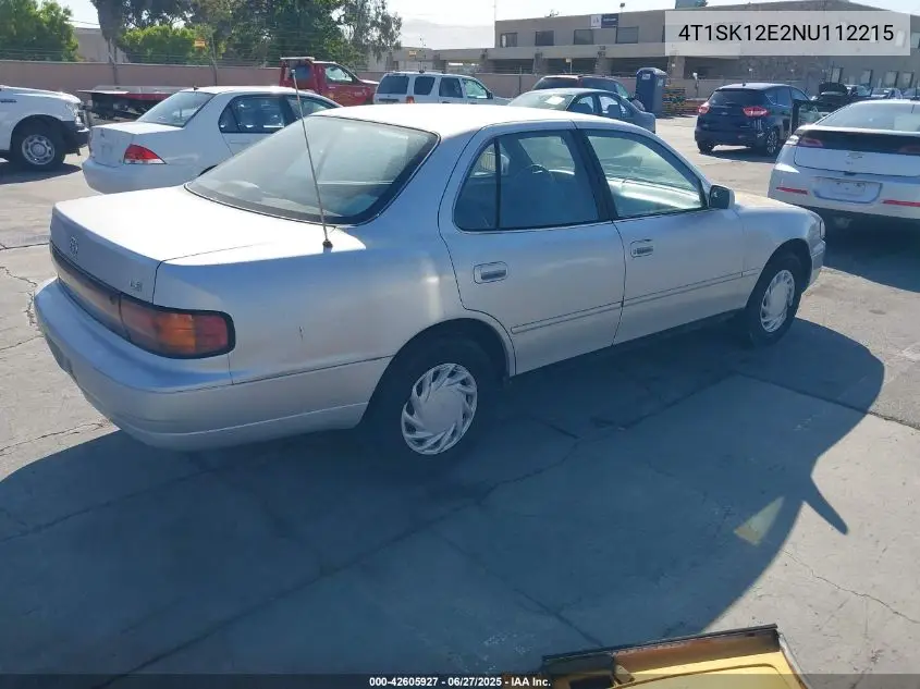 1992 Toyota Camry Le VIN: 4T1SK12E2NU112215 Lot: 42605927