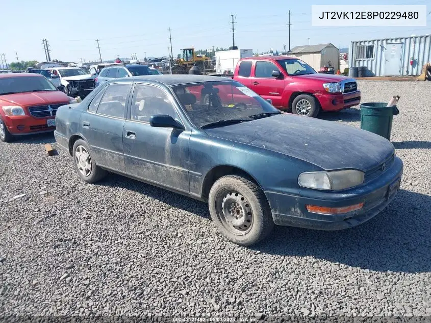 1993 Toyota Camry Le VIN: JT2VK12E8P0229480 Lot: 42121492
