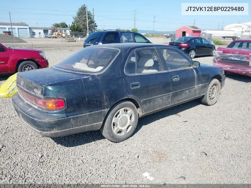 1993 Toyota Camry Le VIN: JT2VK12E8P0229480 Lot: 42121492