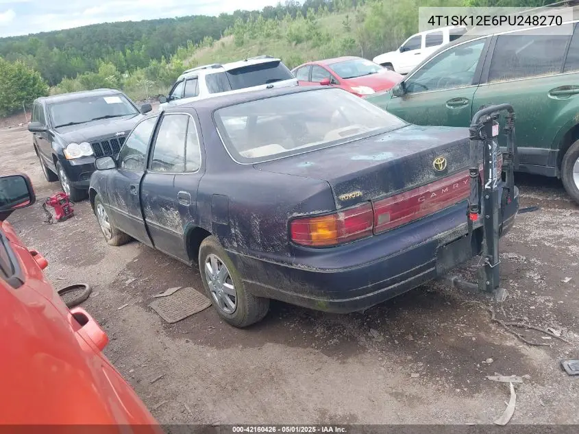 1993 Toyota Camry Le VIN: 4T1SK12E6PU248270 Lot: 42160426