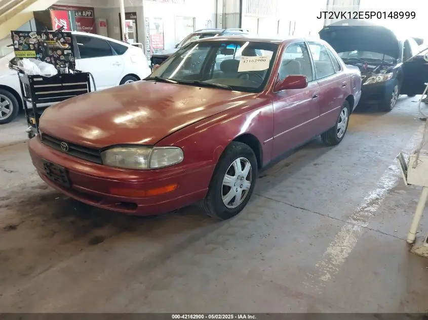 1993 Toyota Camry Le VIN: JT2VK12E5P0148999 Lot: 42162900