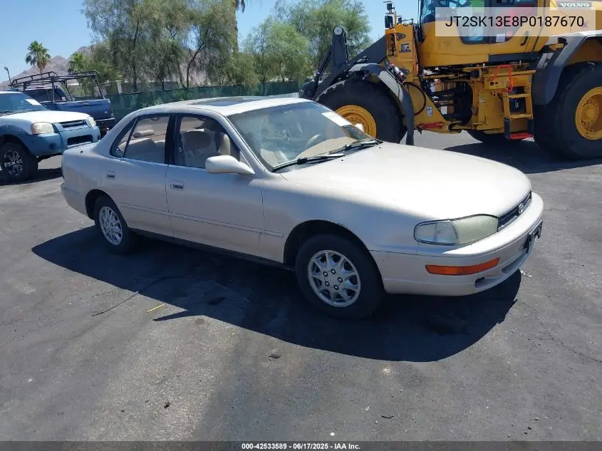 1993 Toyota Camry Xle VIN: JT2SK13E8P0187670 Lot: 42533589