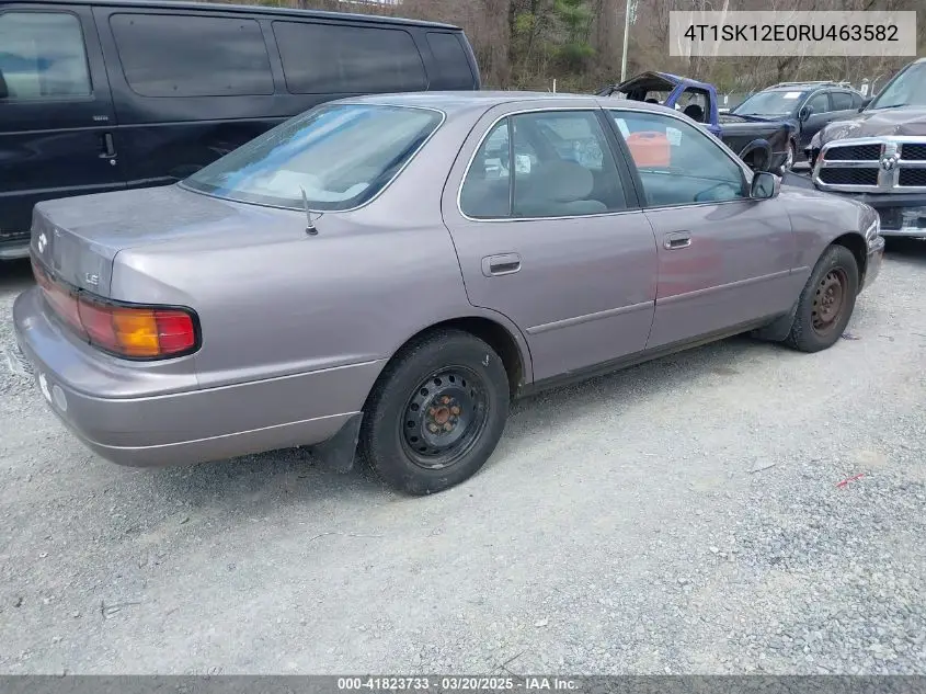 1994 Toyota Camry Le VIN: 4T1SK12E0RU463582 Lot: 41823733