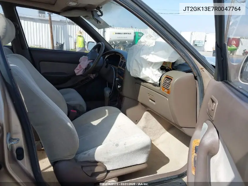 1994 Toyota Camry Xle VIN: JT2GK13E7R0047764 Lot: 41920173