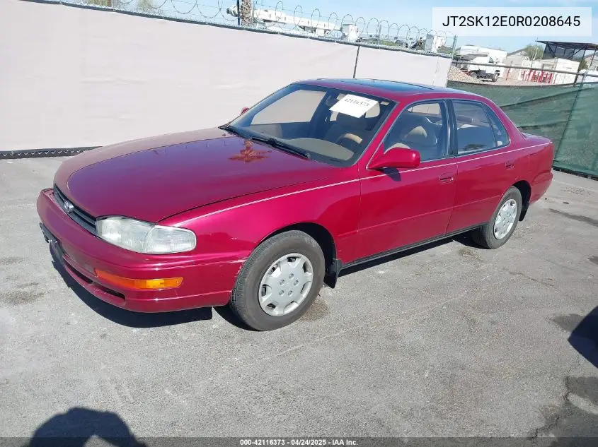 1994 Toyota Camry Le VIN: JT2SK12E0R0208645 Lot: 42116373