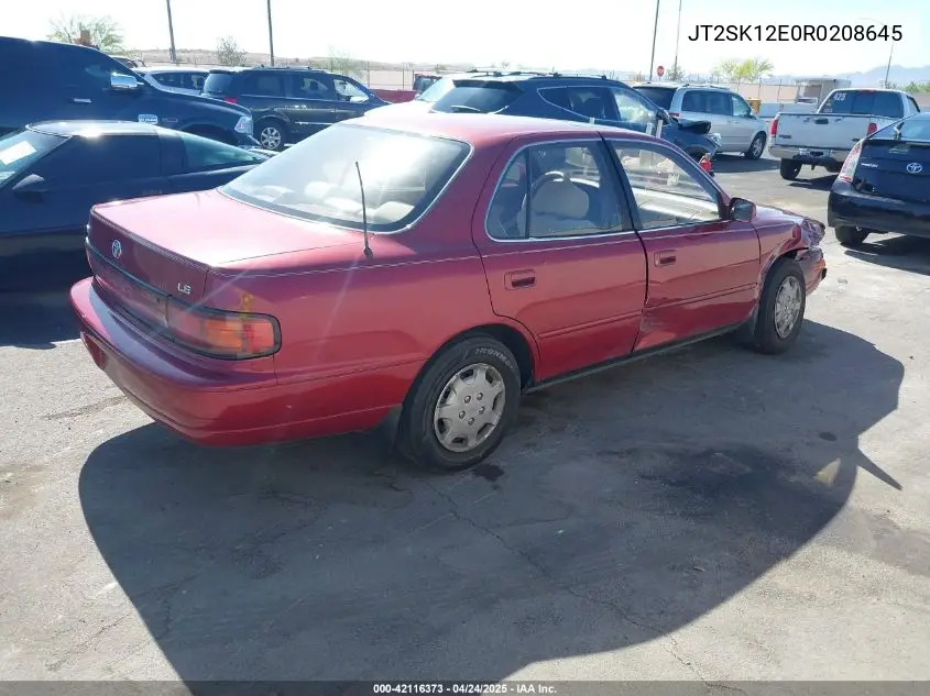 1994 Toyota Camry Le VIN: JT2SK12E0R0208645 Lot: 42116373
