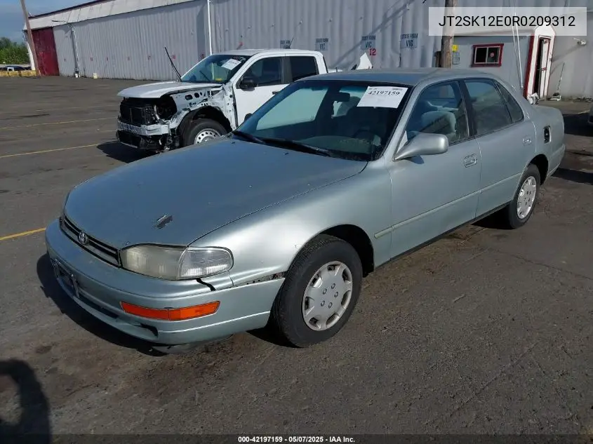 1994 Toyota Camry Le VIN: JT2SK12E0R0209312 Lot: 42197159