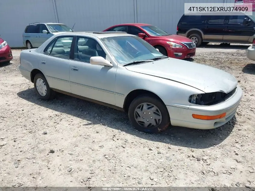 1994 Toyota Camry Le VIN: 4T1SK12EXRU374909 Lot: 42198961