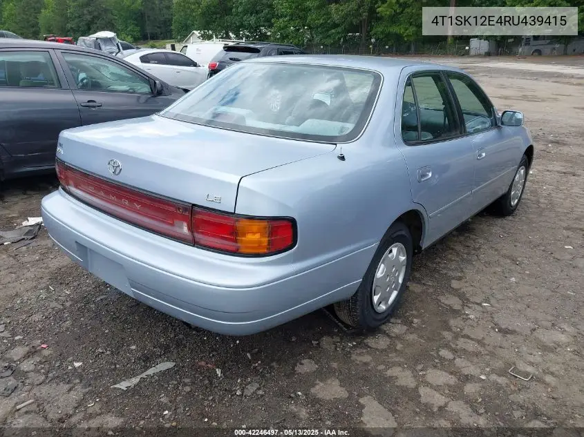 1994 Toyota Camry Le VIN: 4T1SK12E4RU439415 Lot: 42246497