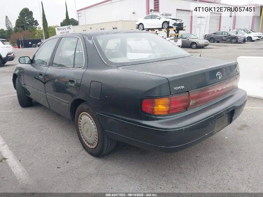 1994 Toyota Camry Le VIN: 4T1GK12E7RU057451 Lot: 42417533