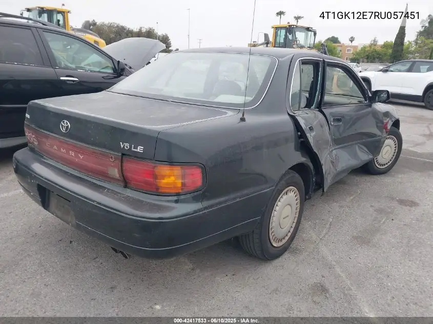 1994 Toyota Camry Le VIN: 4T1GK12E7RU057451 Lot: 42417533