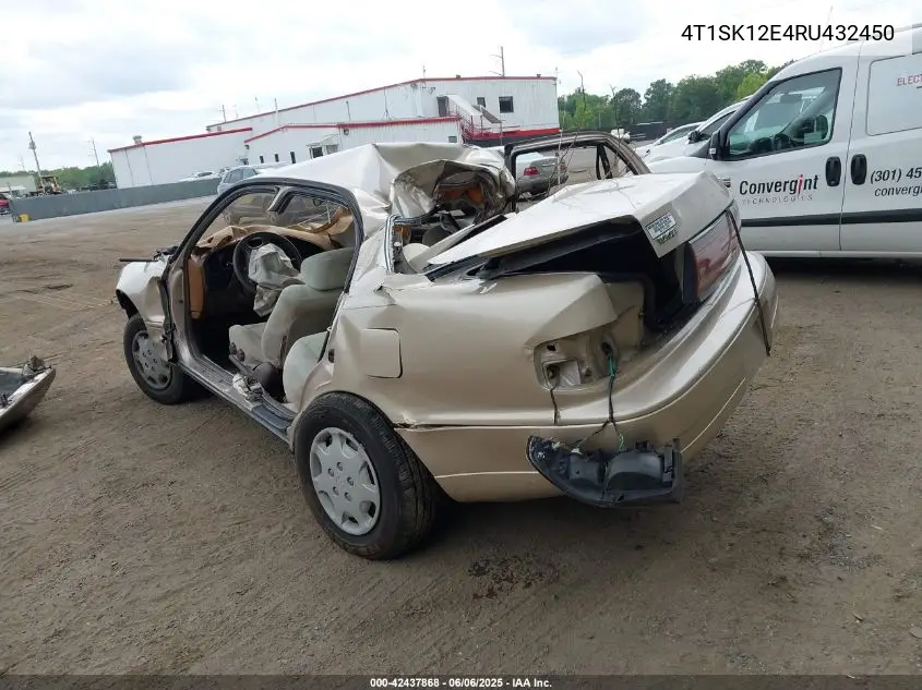1994 Toyota Camry Le VIN: 4T1SK12E4RU432450 Lot: 42437868