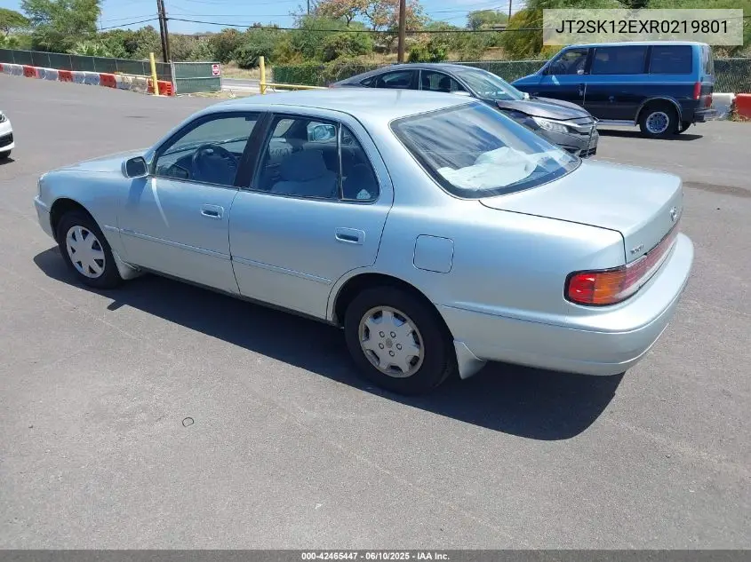 1994 Toyota Camry Le VIN: JT2SK12EXR0219801 Lot: 42465447
