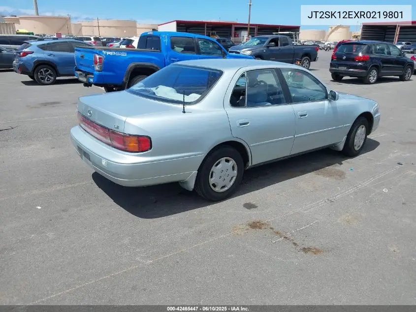 1994 Toyota Camry Le VIN: JT2SK12EXR0219801 Lot: 42465447