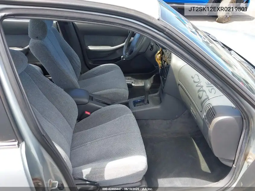1994 Toyota Camry Le VIN: JT2SK12EXR0219801 Lot: 42465447