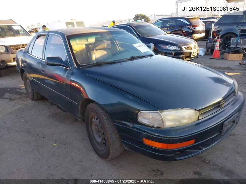 1995 Toyota Camry Le VIN: JT2GK12E1S0081545 Lot: 41408845