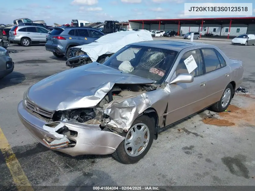 1995 Toyota Camry Xle VIN: JT2GK13E3S0123518 Lot: 41504304