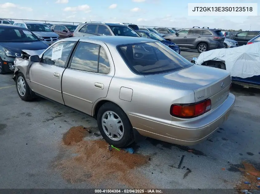1995 Toyota Camry Xle VIN: JT2GK13E3S0123518 Lot: 41504304