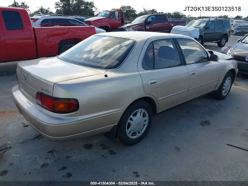 1995 Toyota Camry Xle VIN: JT2GK13E3S0123518 Lot: 41504304