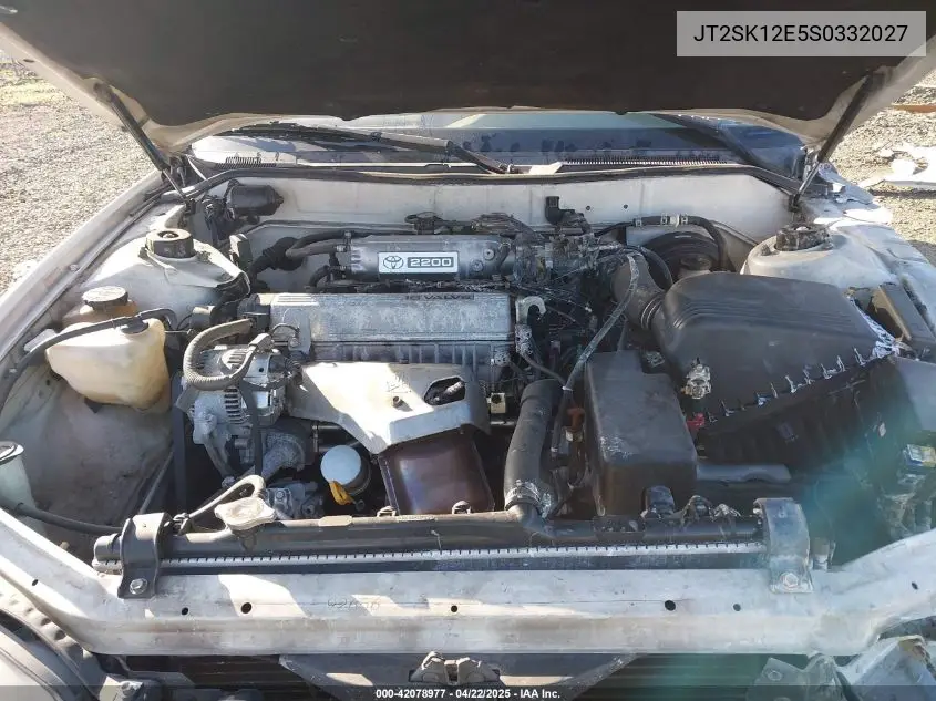 1995 Toyota Camry Le VIN: JT2SK12E5S0332027 Lot: 42078977
