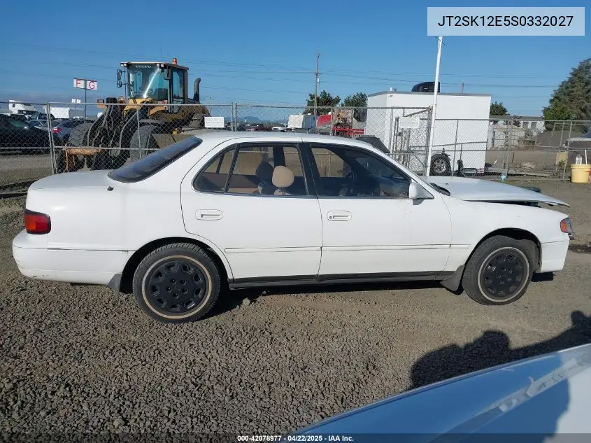 1995 Toyota Camry Le VIN: JT2SK12E5S0332027 Lot: 42078977