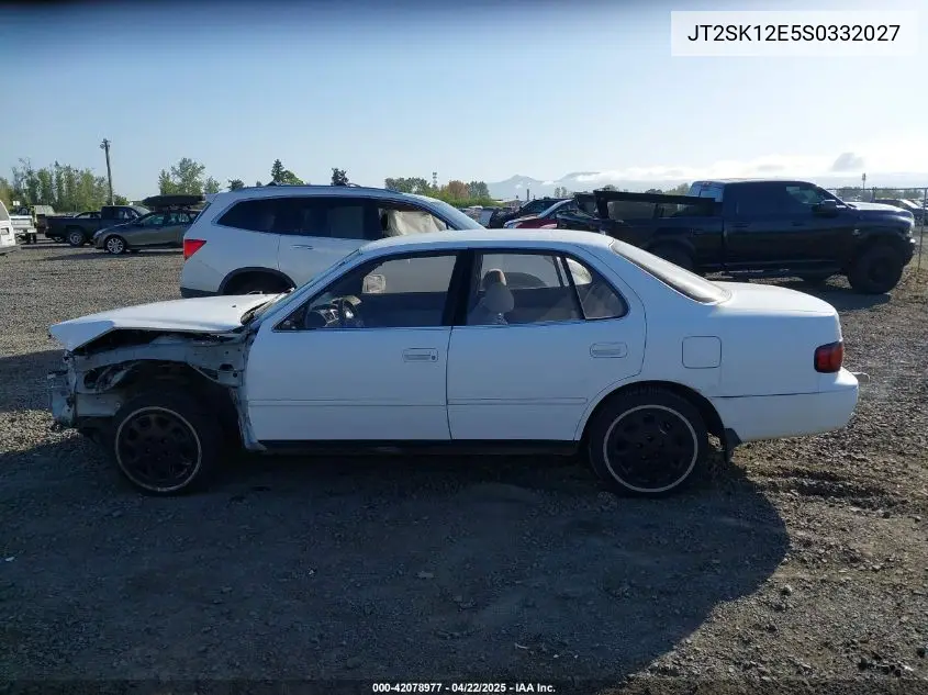 1995 Toyota Camry Le VIN: JT2SK12E5S0332027 Lot: 42078977