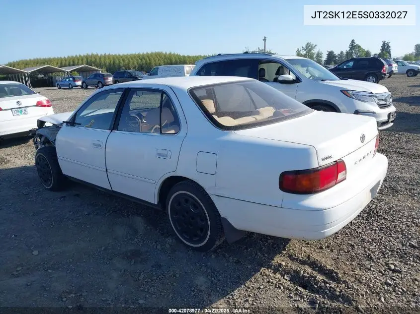 1995 Toyota Camry Le VIN: JT2SK12E5S0332027 Lot: 42078977