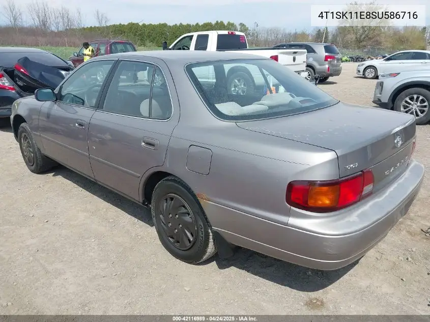 1995 Toyota Camry Dx VIN: 4T1SK11E8SU586716 Lot: 42116989