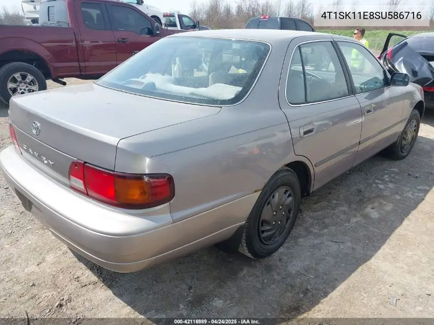 1995 Toyota Camry Dx VIN: 4T1SK11E8SU586716 Lot: 42116989