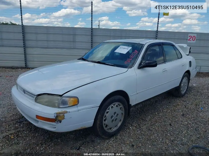 1995 Toyota Camry Le VIN: 4T1SK12E3SU510495 Lot: 42168534