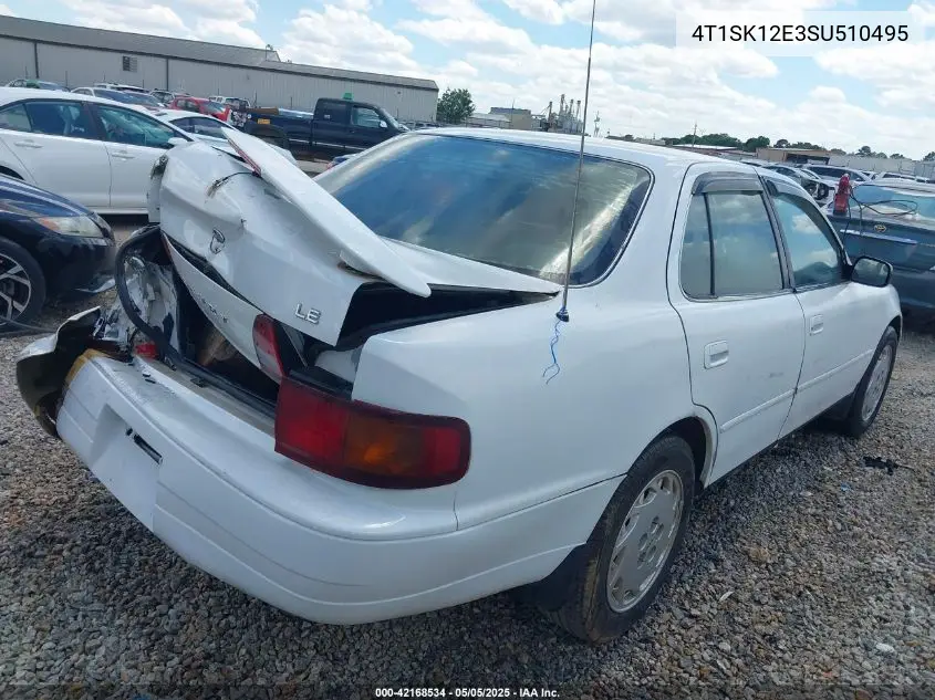 1995 Toyota Camry Le VIN: 4T1SK12E3SU510495 Lot: 42168534