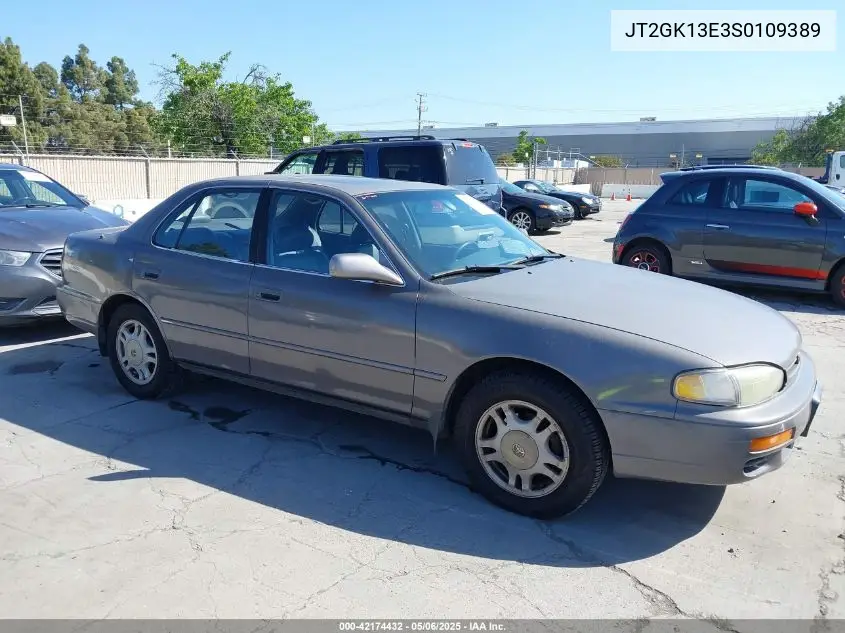 1995 Toyota Camry Xle VIN: JT2GK13E3S0109389 Lot: 42174432