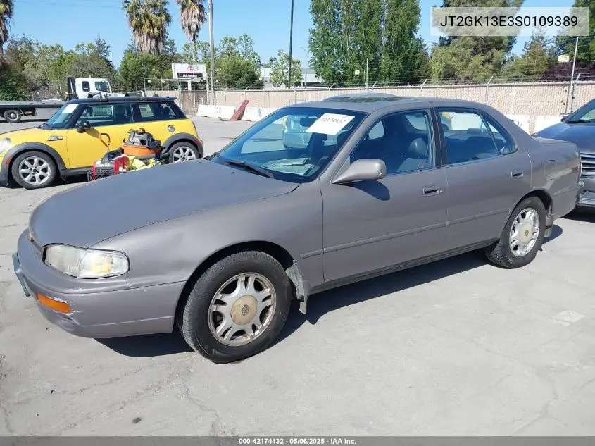 1995 Toyota Camry Xle VIN: JT2GK13E3S0109389 Lot: 42174432
