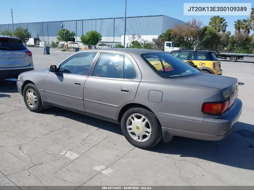 1995 Toyota Camry Xle VIN: JT2GK13E3S0109389 Lot: 42174432