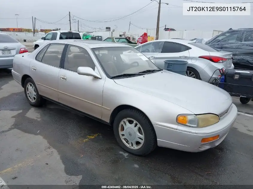 1995 Toyota Camry Le VIN: JT2GK12E9S0115764 Lot: 42404462