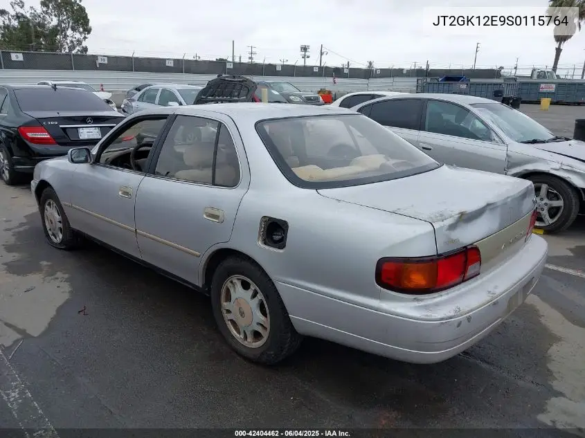1995 Toyota Camry Le VIN: JT2GK12E9S0115764 Lot: 42404462