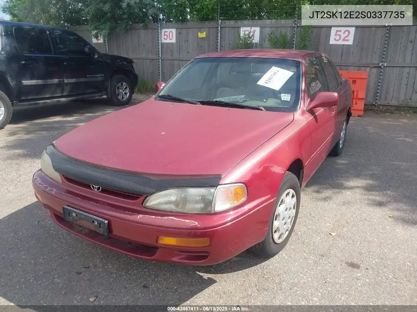 1995 Toyota Camry Le VIN: JT2SK12E2S0337735 Lot: 42467411