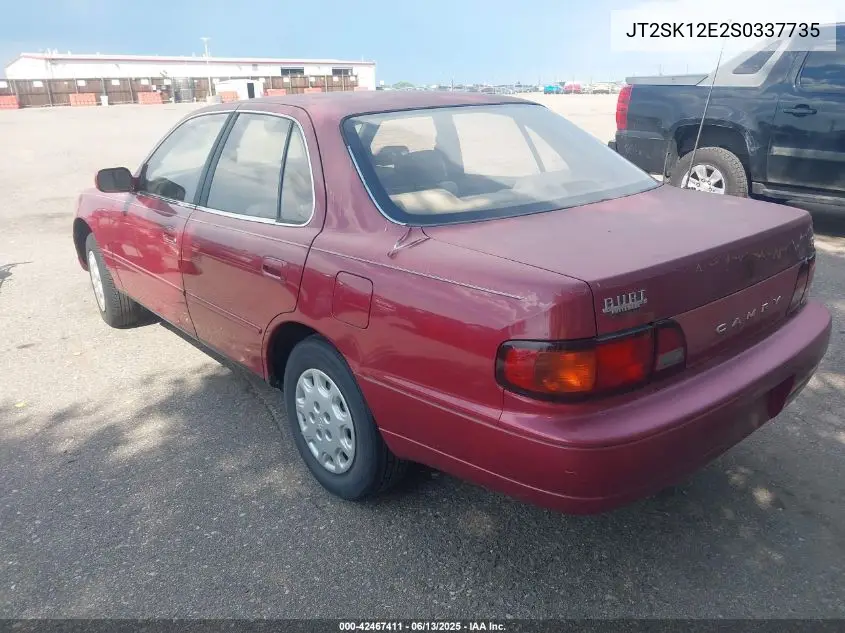 1995 Toyota Camry Le VIN: JT2SK12E2S0337735 Lot: 42467411
