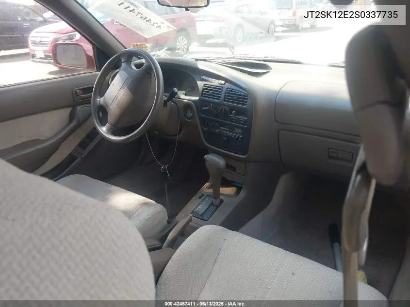 1995 Toyota Camry Le VIN: JT2SK12E2S0337735 Lot: 42467411