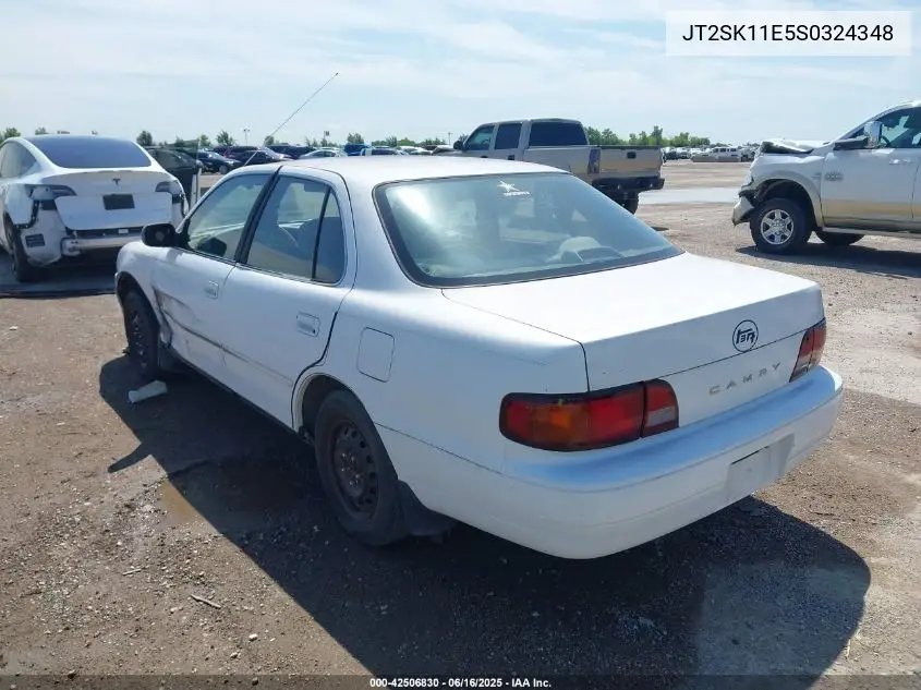 1995 Toyota Camry Dx VIN: JT2SK11E5S0324348 Lot: 42506830