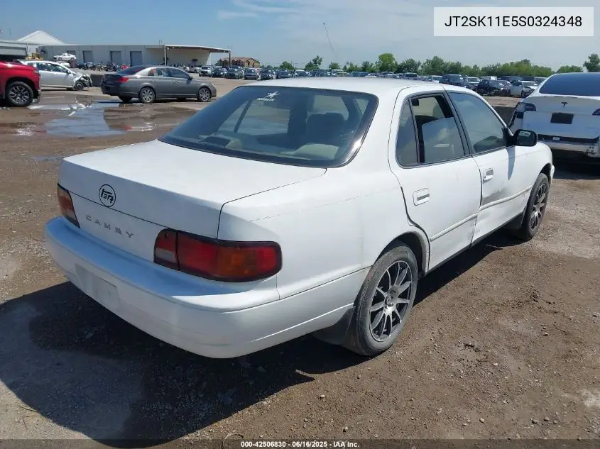 1995 Toyota Camry Dx VIN: JT2SK11E5S0324348 Lot: 42506830