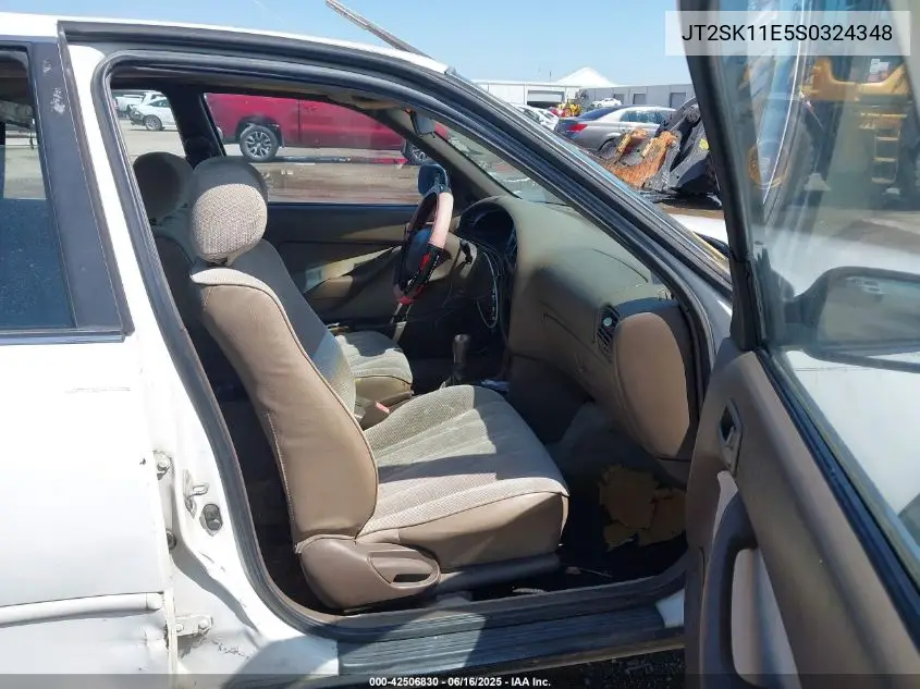 1995 Toyota Camry Dx VIN: JT2SK11E5S0324348 Lot: 42506830